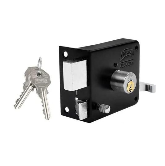 Cerradura Phillips Negra 175N de Fácil Instalación