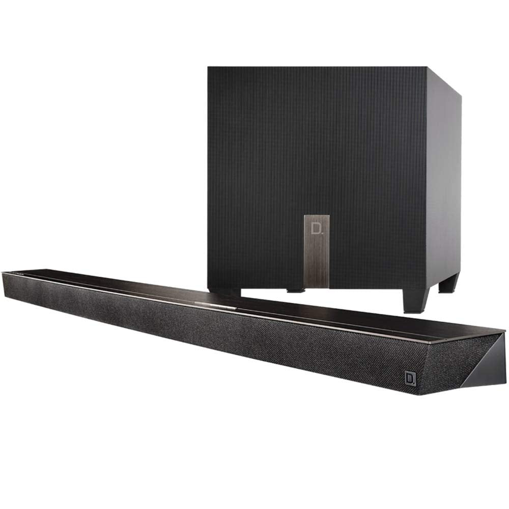 Barra de Sonido Studio Slim 3.1 con Subwoofer Inalámbrico Chromecast integrado Renovado