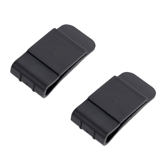 Clip para Cinturón MIMIRACLE Negro para Auriculares de Árbitro, Compatible con V4 Plus/Q7/Q2/V7/Q8/MS8/MS20, Paquete de 2