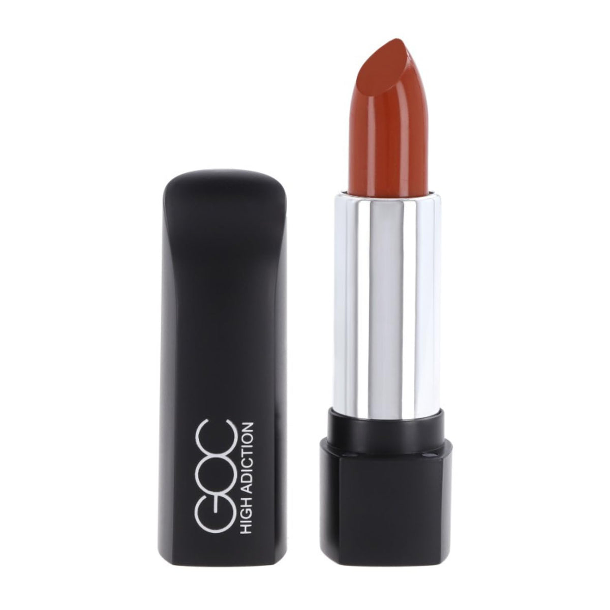 GOC, Labial mate, Lipstick High Adiction, Textura Suave, Larga duración, Color Ultra, GL502