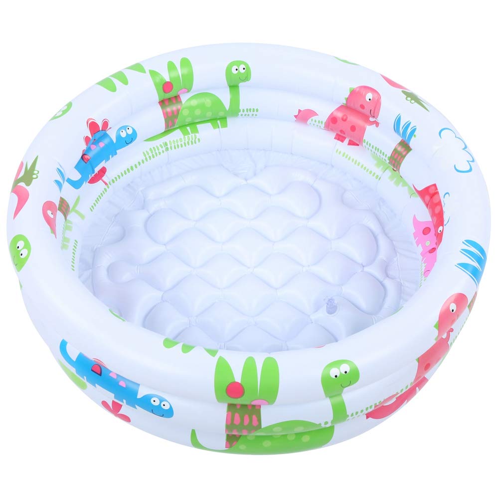 Bañera Inflable para Bebés, Piscina para Bebés, Redondo Impresión Dinosaurio Mini Piscina Piscina Infantil para Niños Piscina de Bomba Pequeña para Bebés para Baño, Sala de Estar
