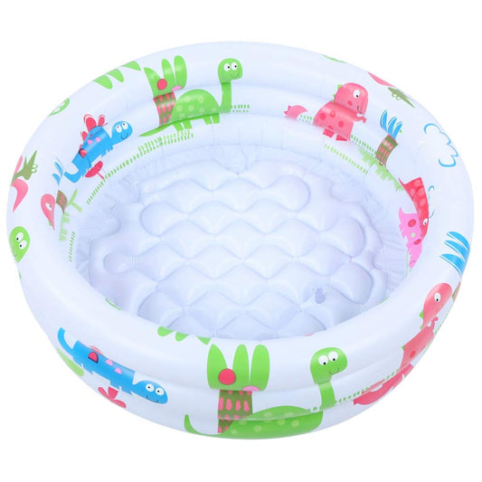 Bañera Inflable para Bebés, Piscina para Bebés, Redondo Impresión Dinosaurio Mini Piscina Piscina Infantil para Niños Piscina de Bomba Pequeña para Bebés para Baño, Sala de Estar