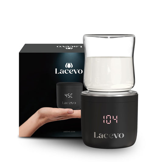 Calentador de Botellas Lacevo Universal N6 Rápido con 5 Adaptadores para Leche Materna