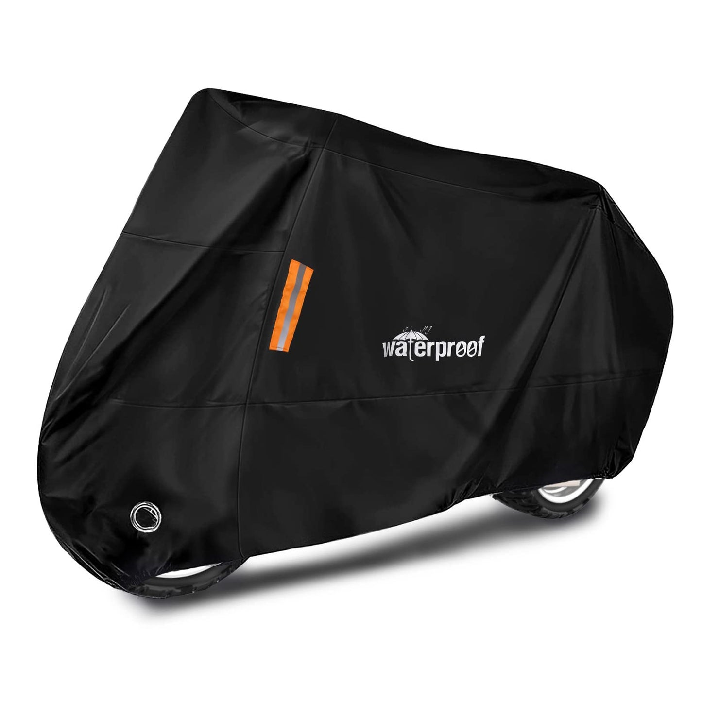 HomeChi Funda para Motocicleta, Cubierta para Motocicletas de Protección Moto Cover Impermeables contra el Polvo de Nieve UV con Bolsa de Almacenamiento de Gran Orificio de Bloqueo para Honda, Yamaha