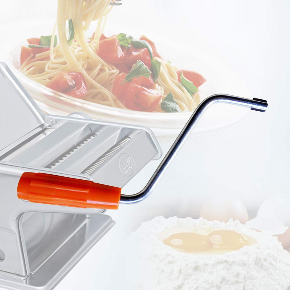Mango para máquina de pasta, clip de sujeción, soporte duradero para máquina de pasta de repuesto para fijación manual de cocina, accesorios de metal para máquina de pasta (tamaño: clip de sujeción)