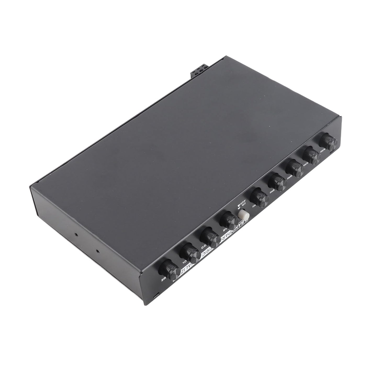 Ecualizador de Audio Accesorios para Automóviles Negro Ajustable 5 Bandas EQ Estéreo Gráfico para Automóvil