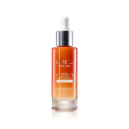 L'BEL - Lumi-Age Sérum Vitamina C 27 ml, Suero Intensivo Luminoso, Ayuda a Combatir Signos de Envejecimiento, Protege la Piel, Aporta Luminosidad y Reduce Arrugas, Uso de Día