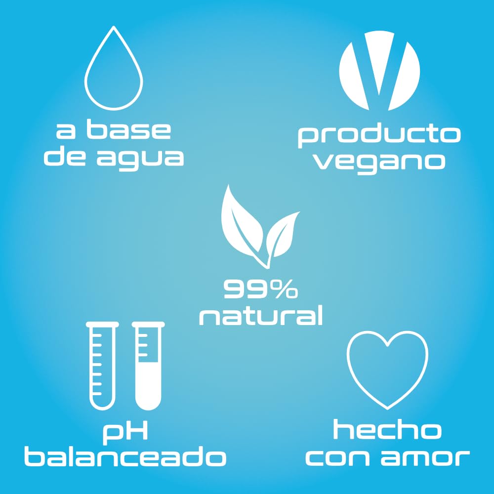 Gel para Masajes Intimos Lubricante Base Agua Libre de Parabeno Love Factory 120 mL (Neutro)