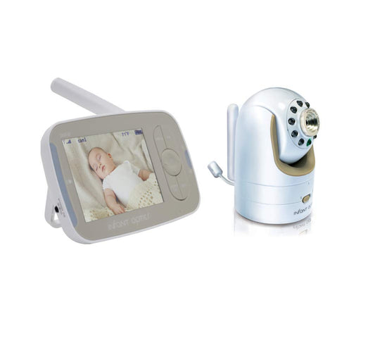 Infant Optics Accessories Optics DXR-8 v1.3 Kit completo para monitor de bebé, versión de puerto de carga de pin redondo, blanco