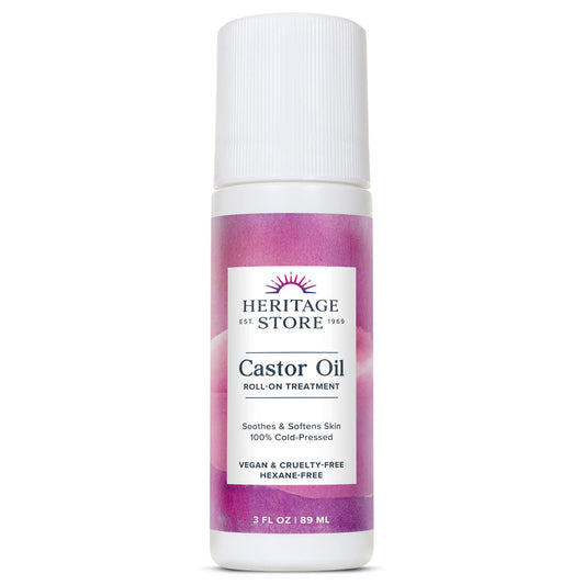 Heritage Castor Oil Roll-On, 3 Ounce