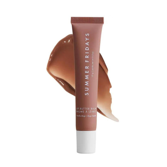 Bálsamo de Labios Summer Fridays Vainilla Beige Hidratante con Manteca de Karité Vegano