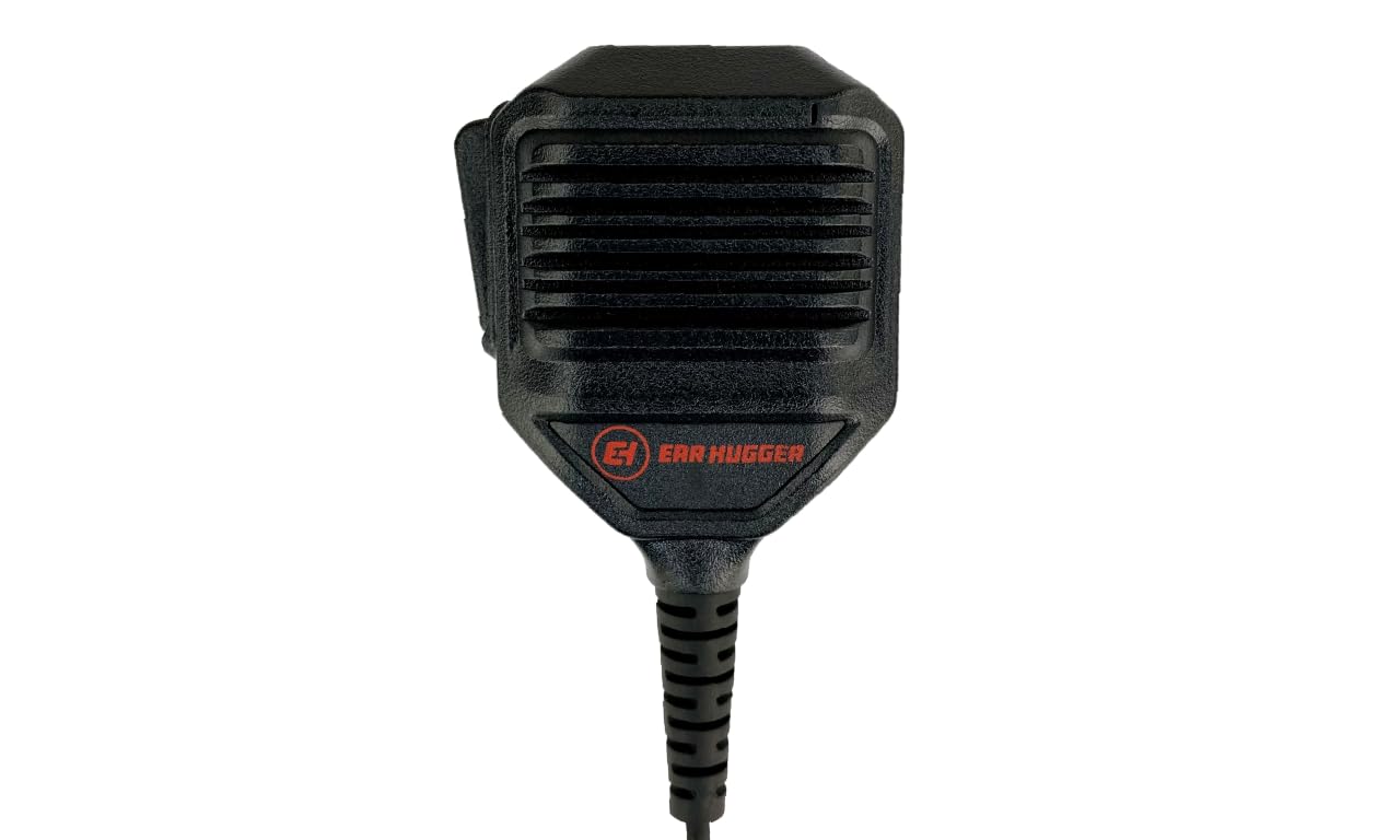 Micrófono de Altavoz EarHugger HD iCOM para Radio Comunicación