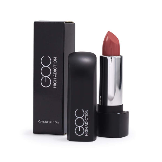 GOC, Labial mate, Lipstick High Adiction, GOC, Textura Suave, Larga duración, Color Sinless, GL501