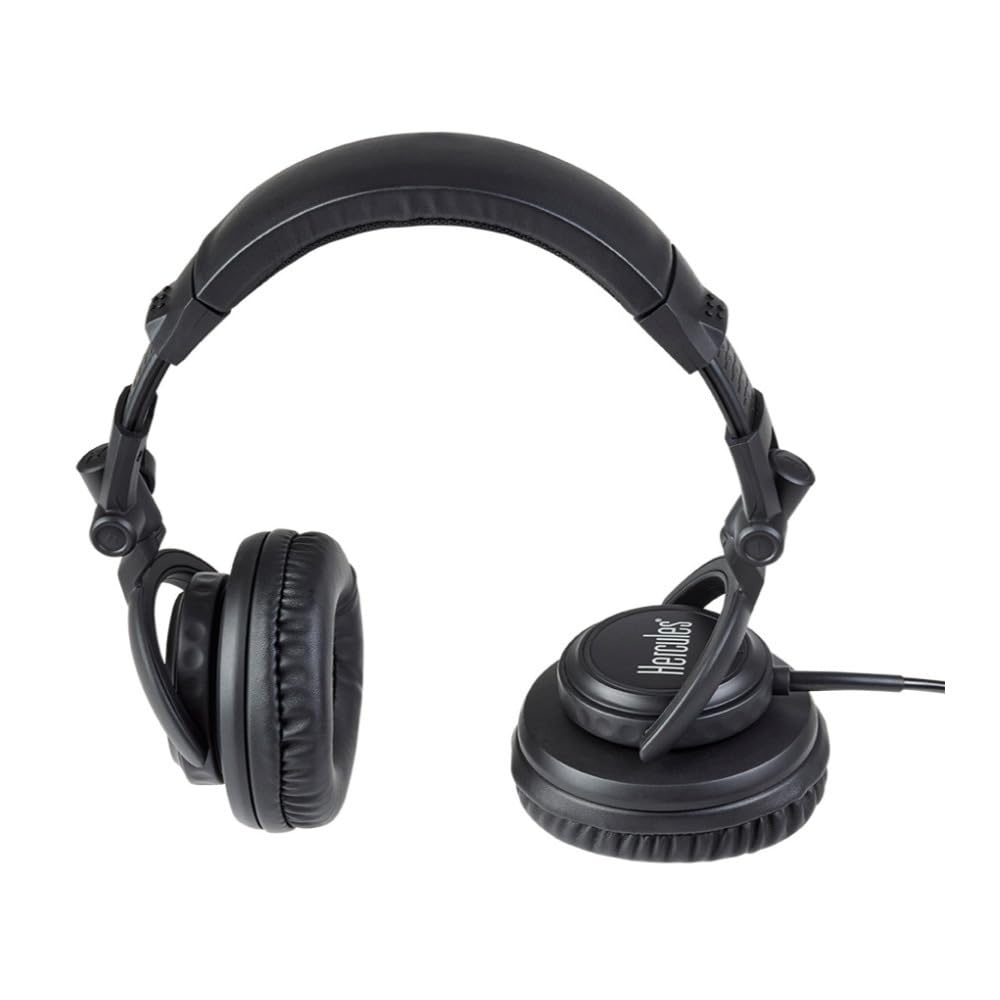 Hercules - Kit de inicio para DJ con driver Starlight, altavoces de monitor, auriculares y software Serato DJ Lite