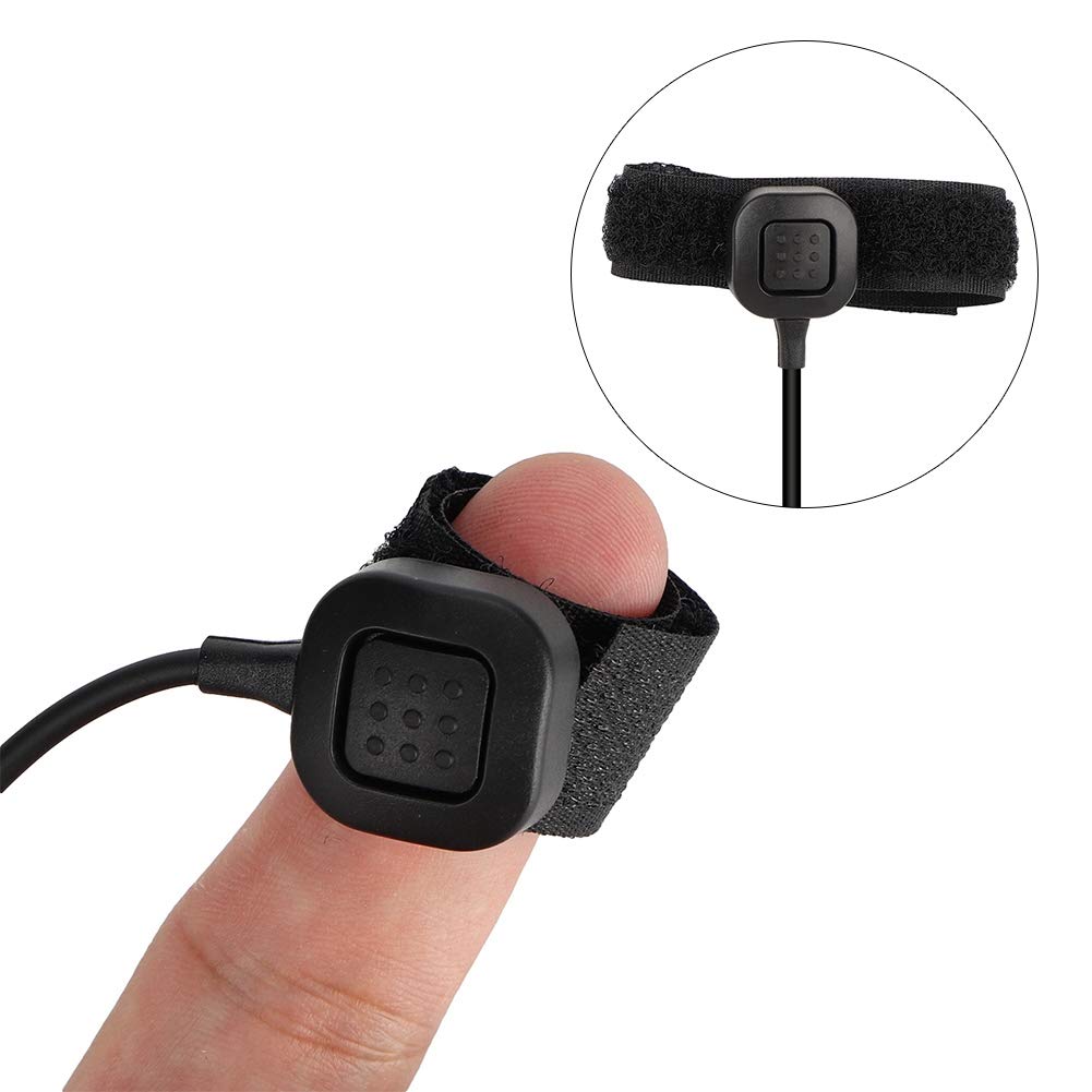 Auricular Universal Oumij Negro con Micrófono de Control de Garganta para Walkie Talkie