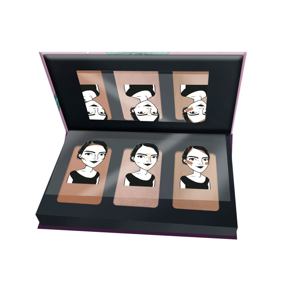 Yuya - Republic Cosmetics Set de Contorno 3 Tonos "Tetera"