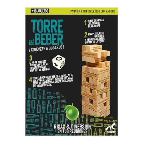 Torre de Bebidas Novelty Corp Negra Innovadora