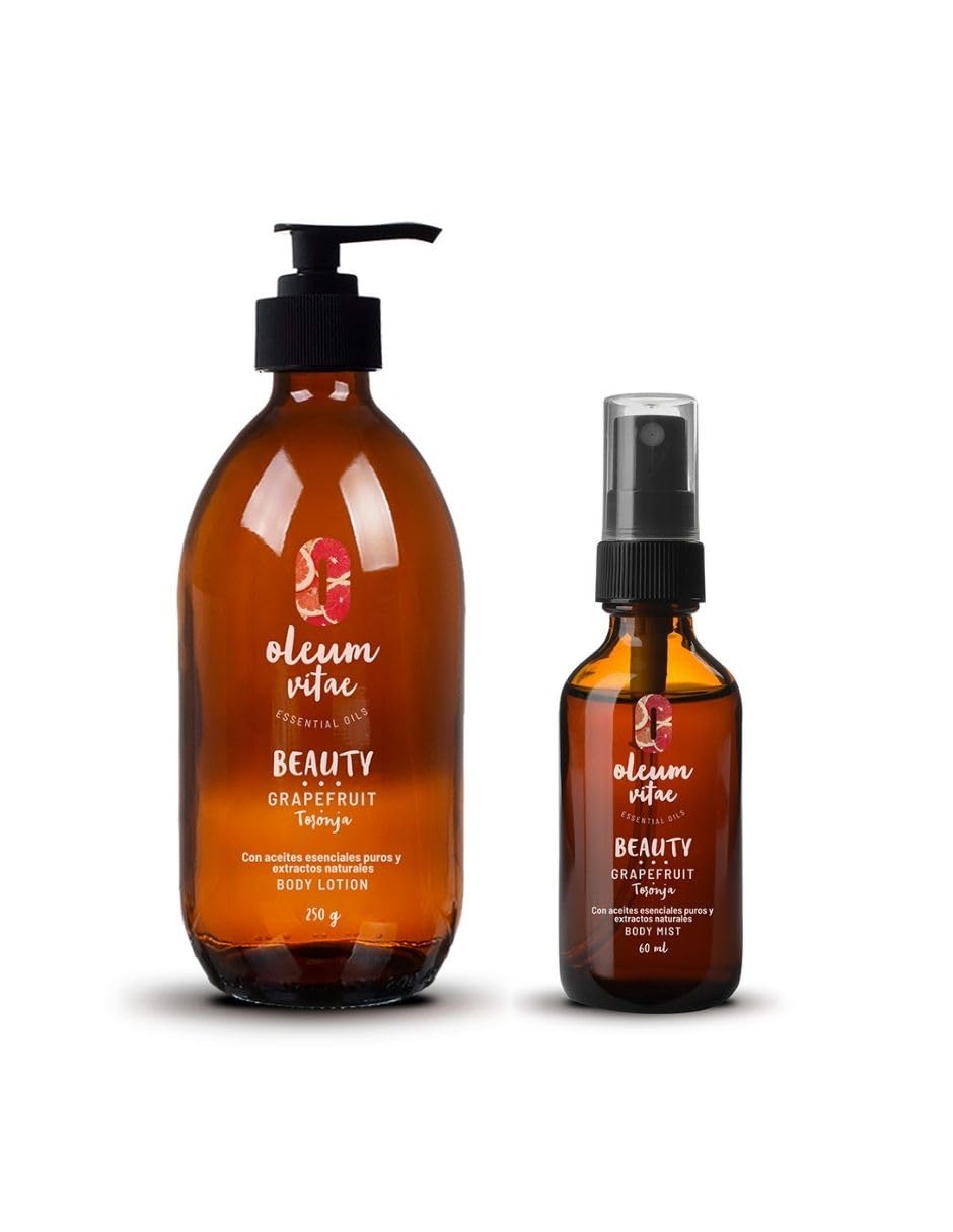 Kit Dúo Crema y Mist Oleum Vitae Toronja Con Aceite Esencial