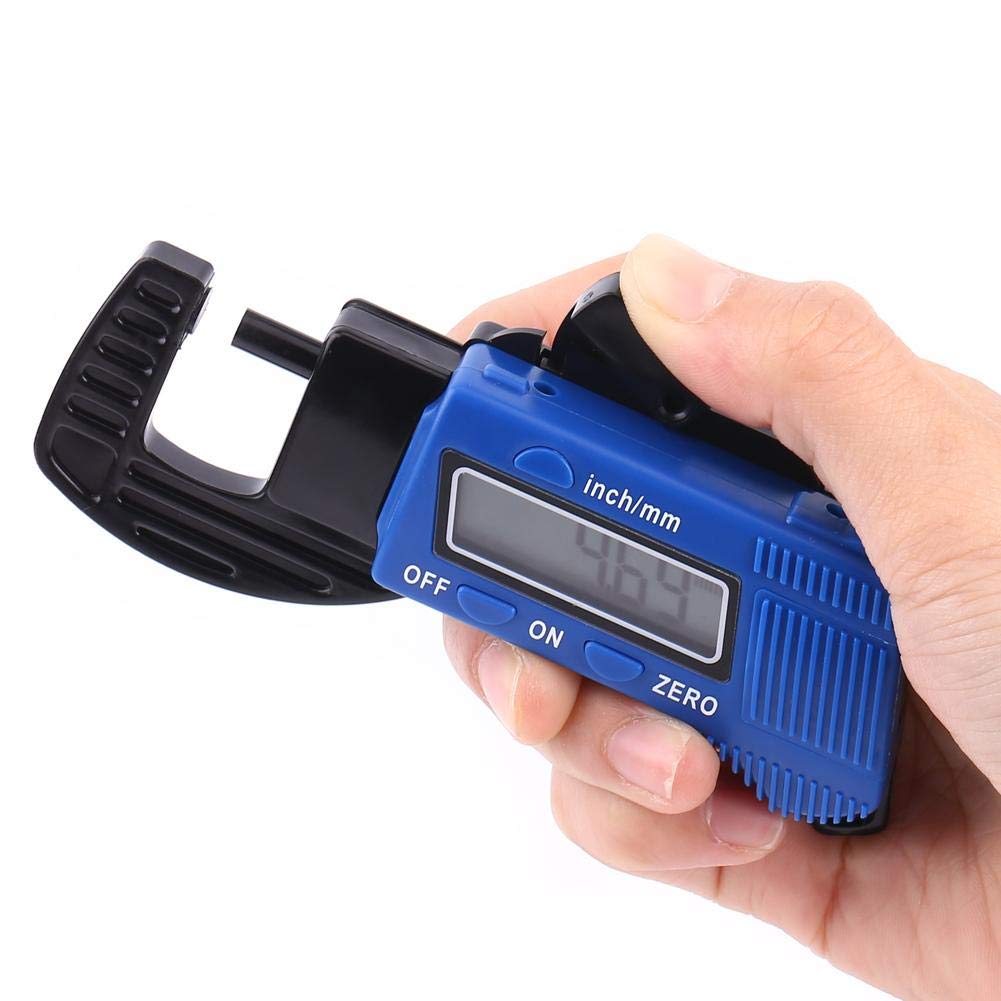 Medidor de Espesor Mugast con Pantalla LCD para Papel, Cuero, Metal y Más