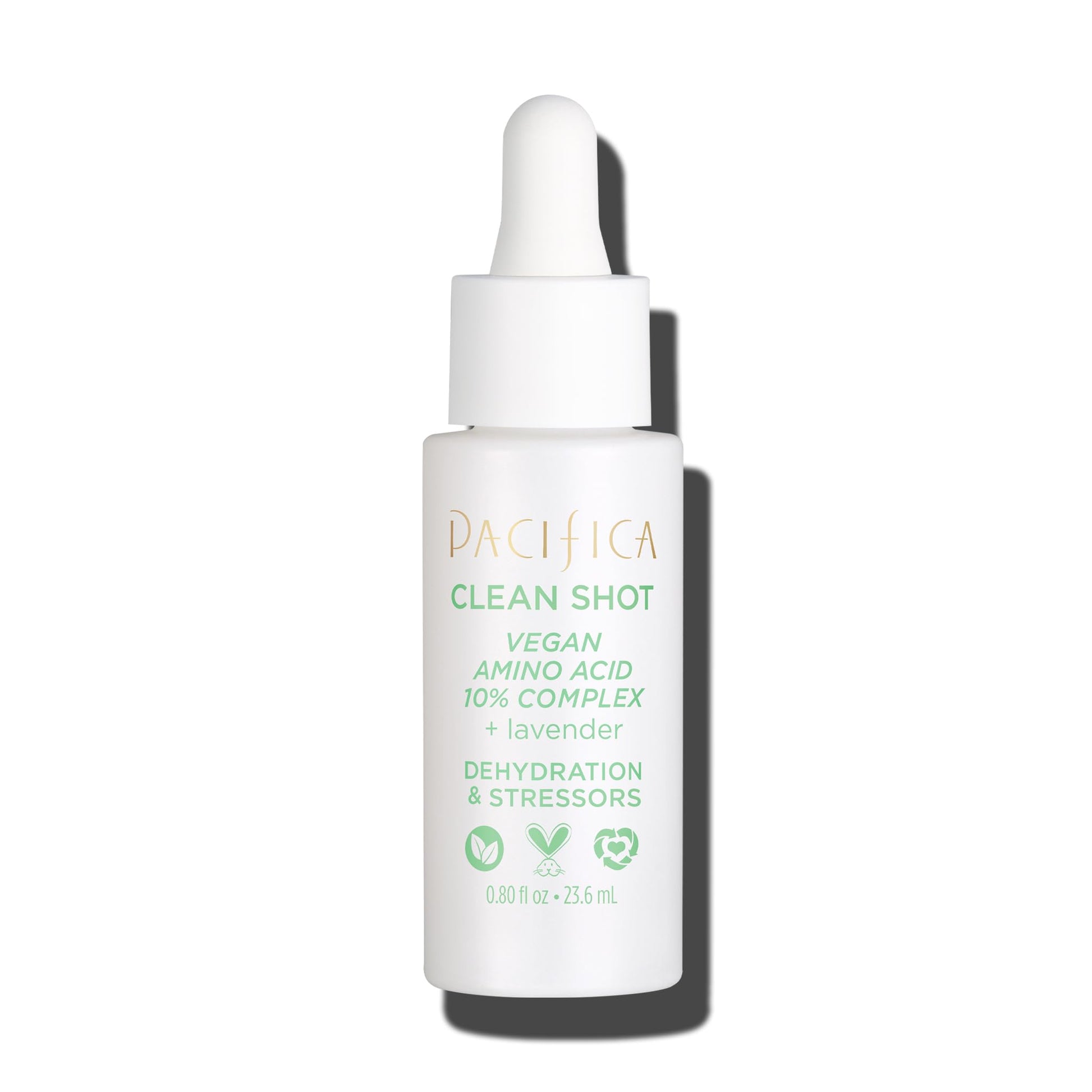 Pacifica Clean Shot Vegano Aminoácido 10% complejo Unisex 8 oz