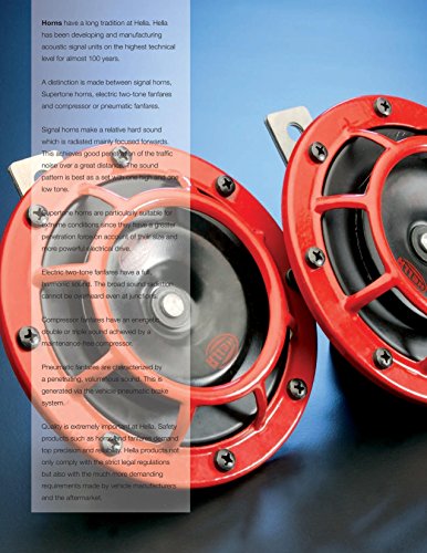 HELLA 002768382 24V 335Hz 105-118dB Tipo de disco Bocina de tono bajo con soporte