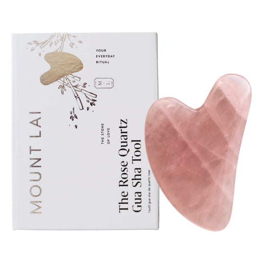 Mount Lai, The Rose Quartz Gua Sha herramienta, 1 herramienta