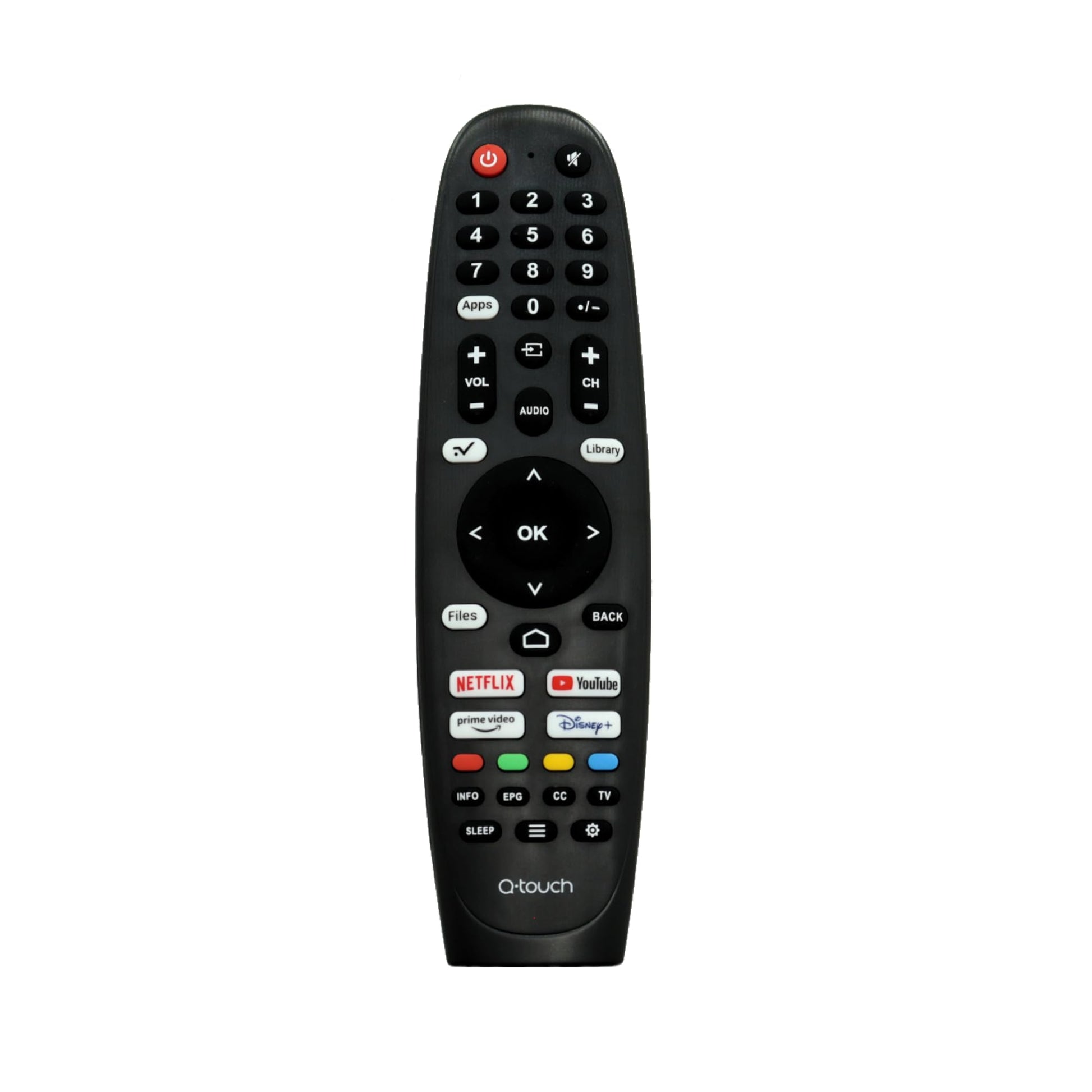 Q-touch - Pantalla Smart TV LED Smart FHD de 40" Sistema Whale Os Dolby Audio