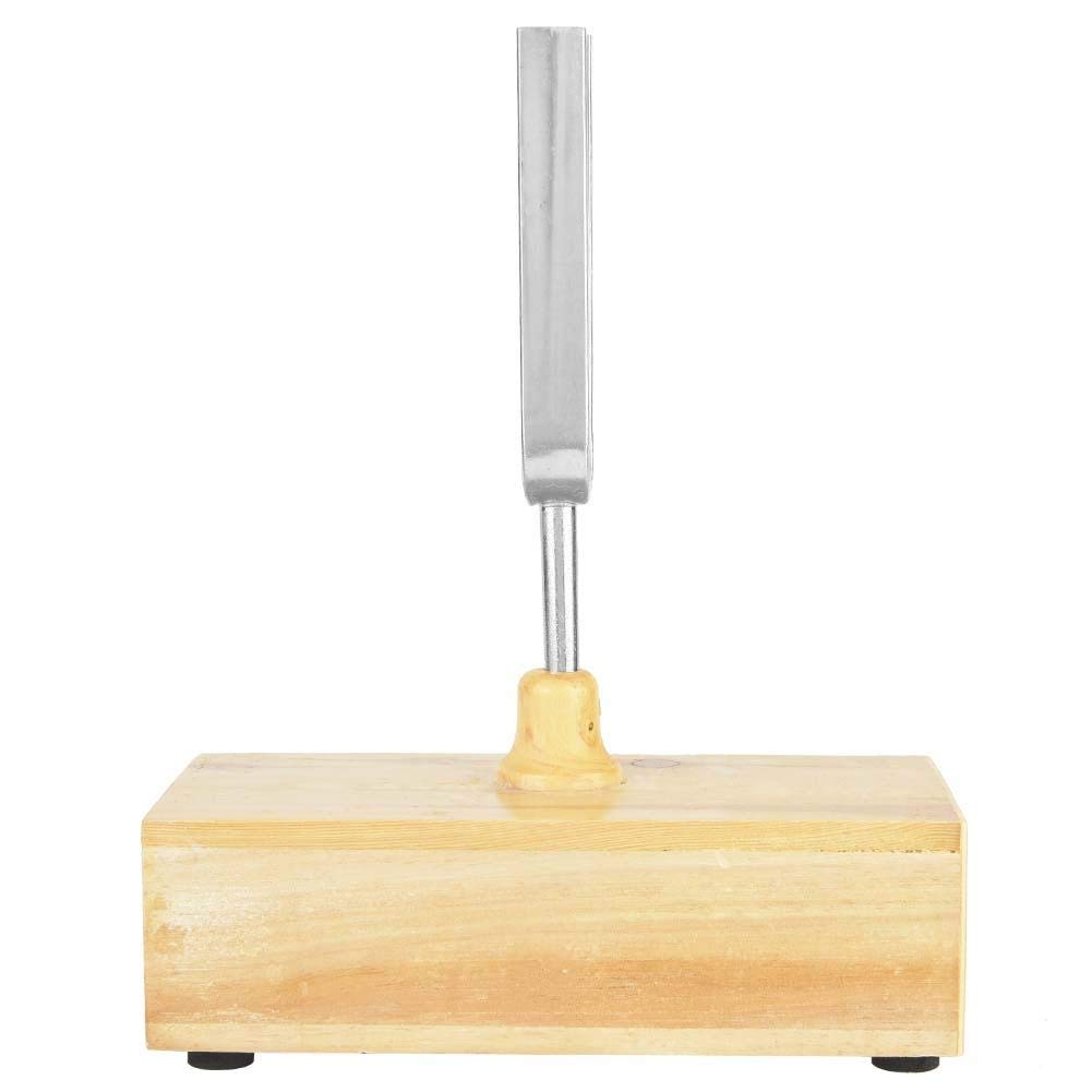 Diapasón, diapasón de viruta 440HZ con caja de resonador de madera y aldaba para diversos experimentos, como el sonido de la ocurrencia