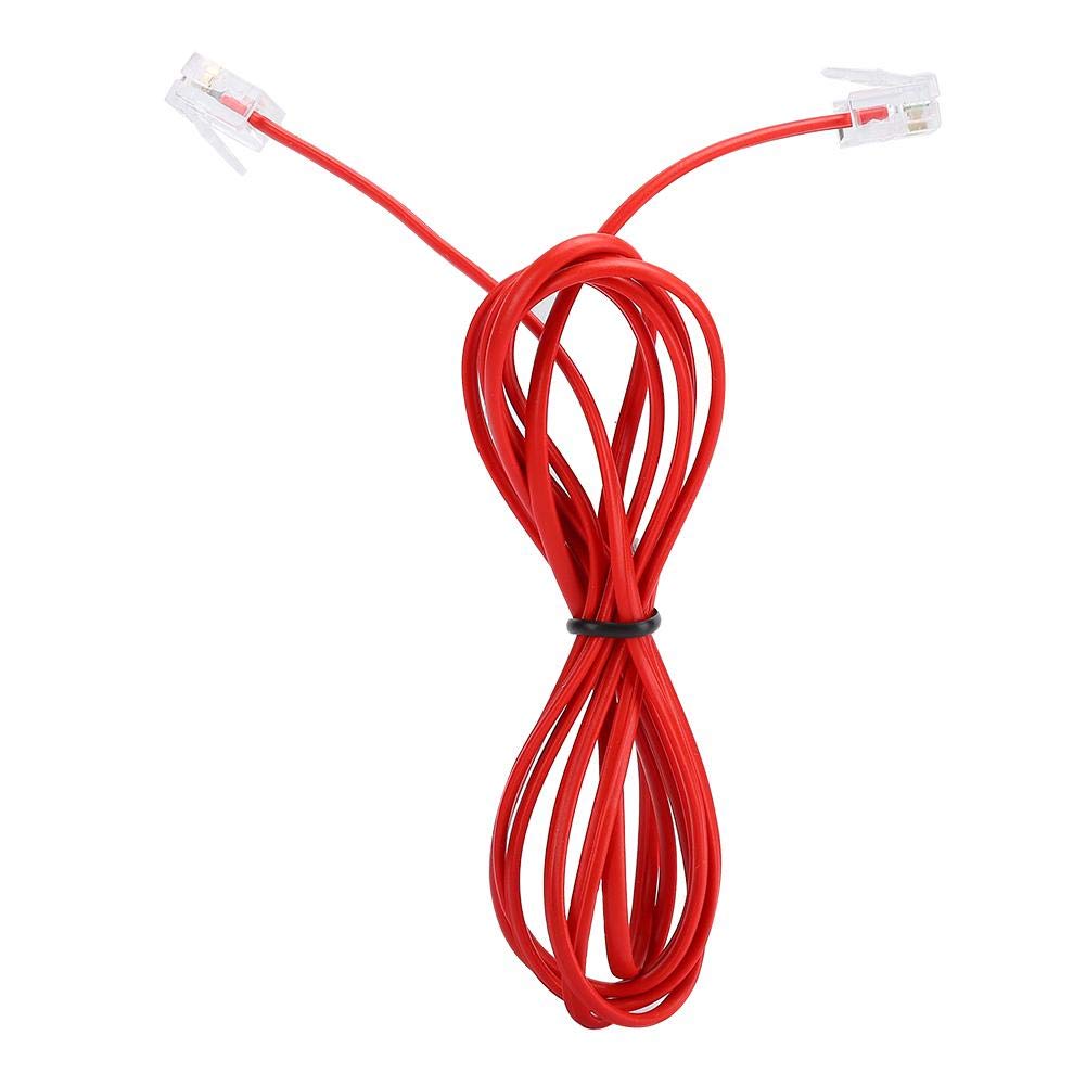 Bewinner1 Teléfono Residencial Estilo Europeo, Elegante con Forma de Labios Rojos, Fijo Portátil para Celebraciones Navideñas, Cumpleaños y San Valentín