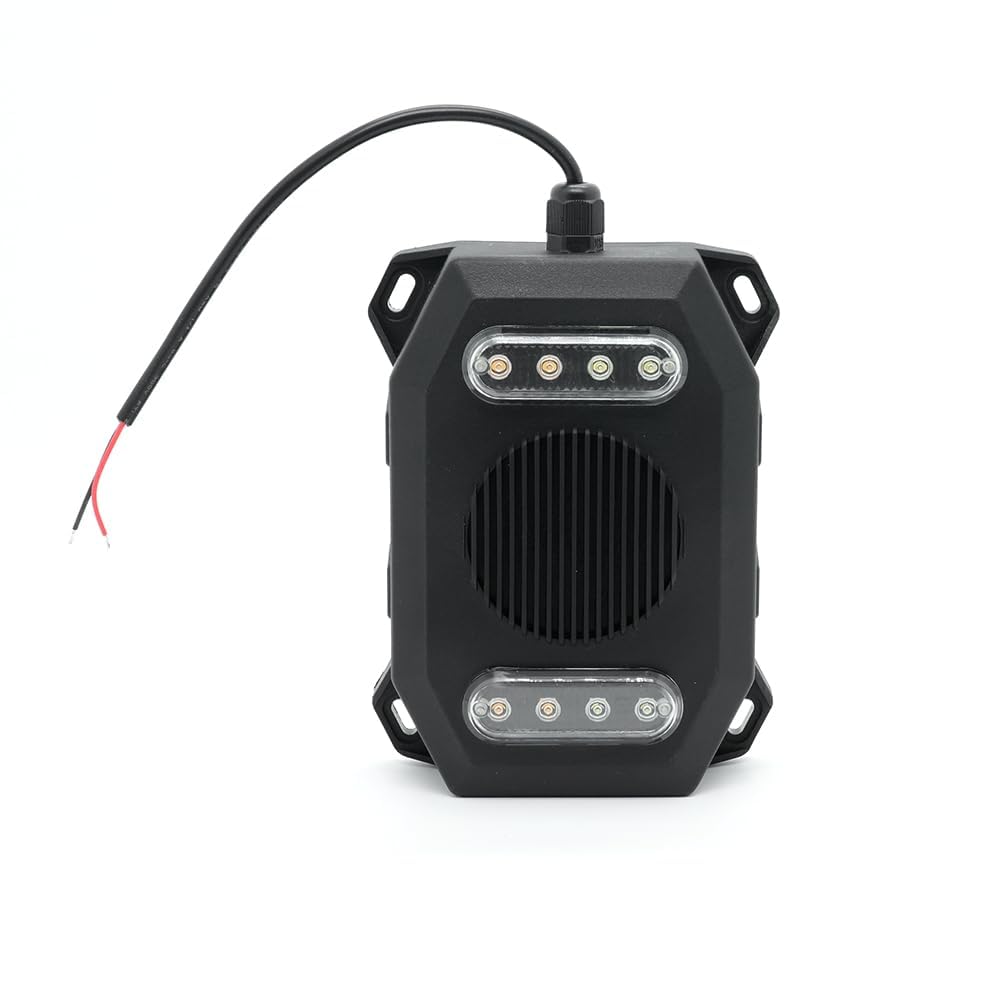 Alarma de Reserva YUESONIC 102 dB y Sistema de Advertencia de Luz para Vehículos