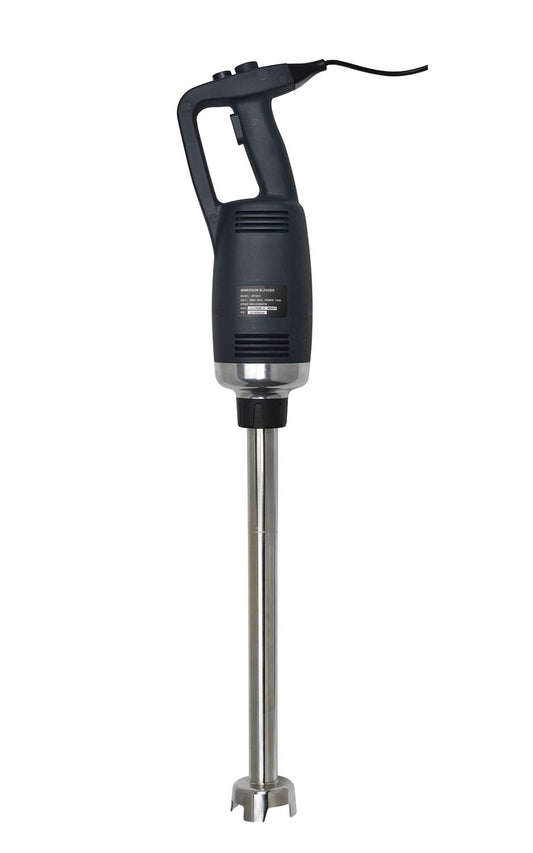 Li Bai - Licuadora de inmersión resistente de 20 pulgadas, mezclador comercial eléctrico, eje desmontable de 750 W, velocidad variable ajustable, emulsionante