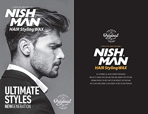 Nishman Serie Hair Styling (03 Flaming AQUA WAX, 150 ml)