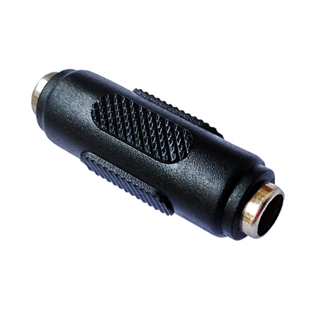 Lime2018 10 conectores DC hembra a hembra y macho a macho de 5,5 mm x 2,1 mm, 12 V 5 A, adaptador de enchufe de alimentación CC para vigilancia de seguridad en el hogar