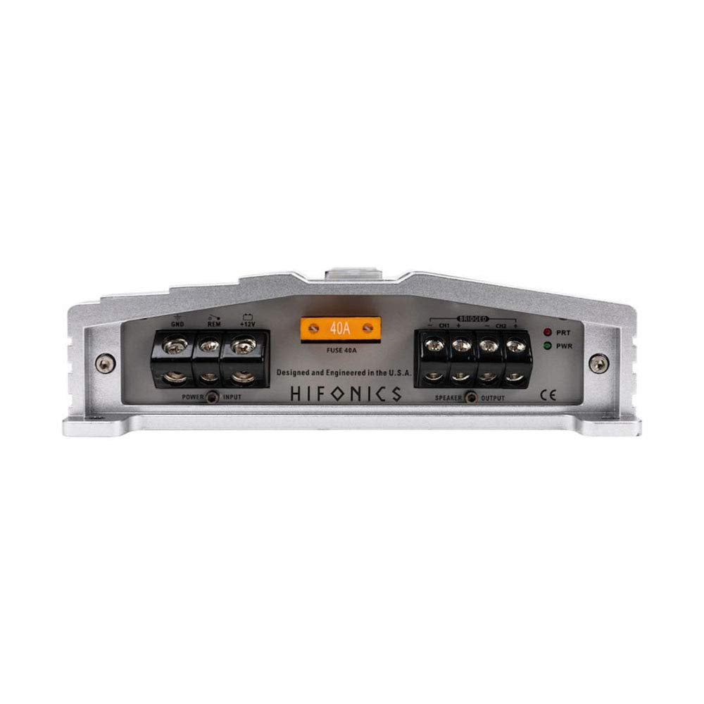 Hifonics ZG-1200.2 Zeus Gamma ZG Series 1.200 vatios máximo 2 Canales Clase A/B Amp