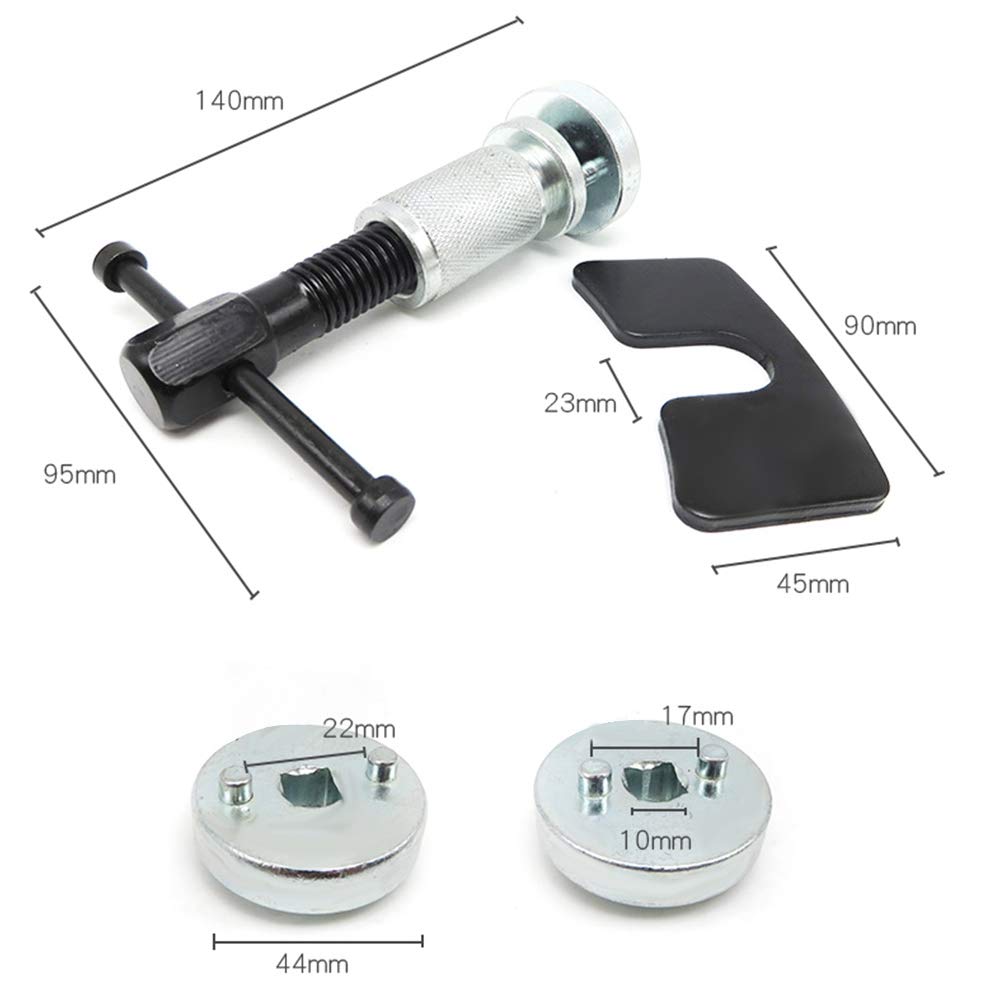 Herramienta Separadora del Separador de Pistón del Freno de Disco del Coche Caliper Pad Rebobinado Kit