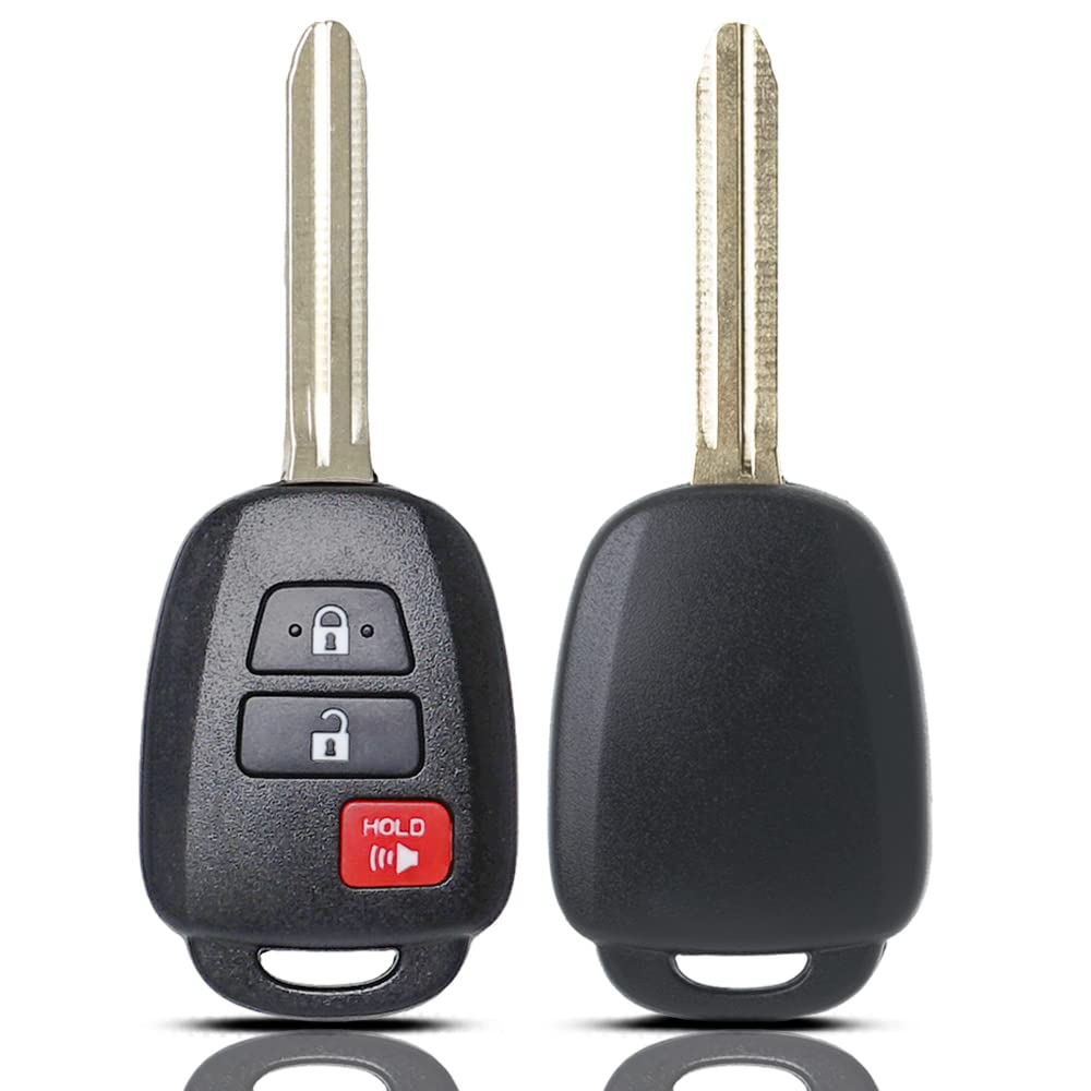 MechanMagic - Repuesto para mando a distancia para Toyota 2013, 2014, 2015, 2016, 2017, 2018, 2019, 2020, 2021, RAV4, Tacoma, Prius C, control remoto de entrada sin llave, HYQ12BDM HYQ12BEL 89070