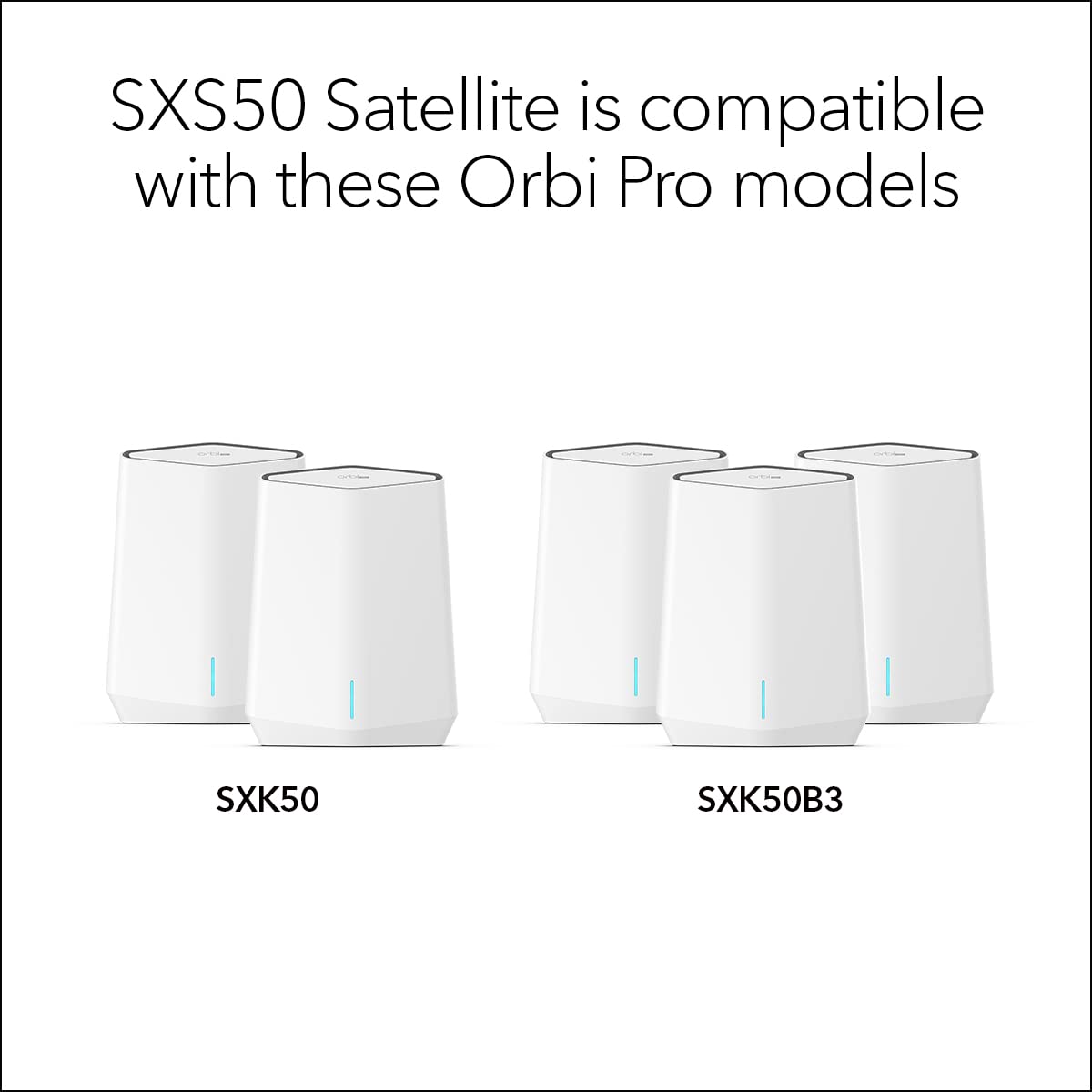 Satélite de Malla NETGEAR Orbi Pro WiFi 6 AX5400 Tres Bandas