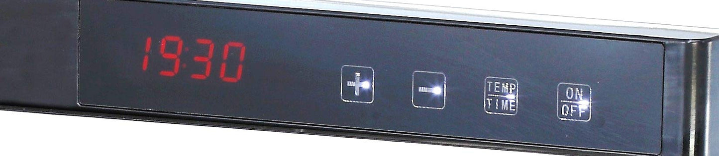 Deshidratador Samson Acero Inoxidable con Puerta de Vidrio y Temporizador Digital