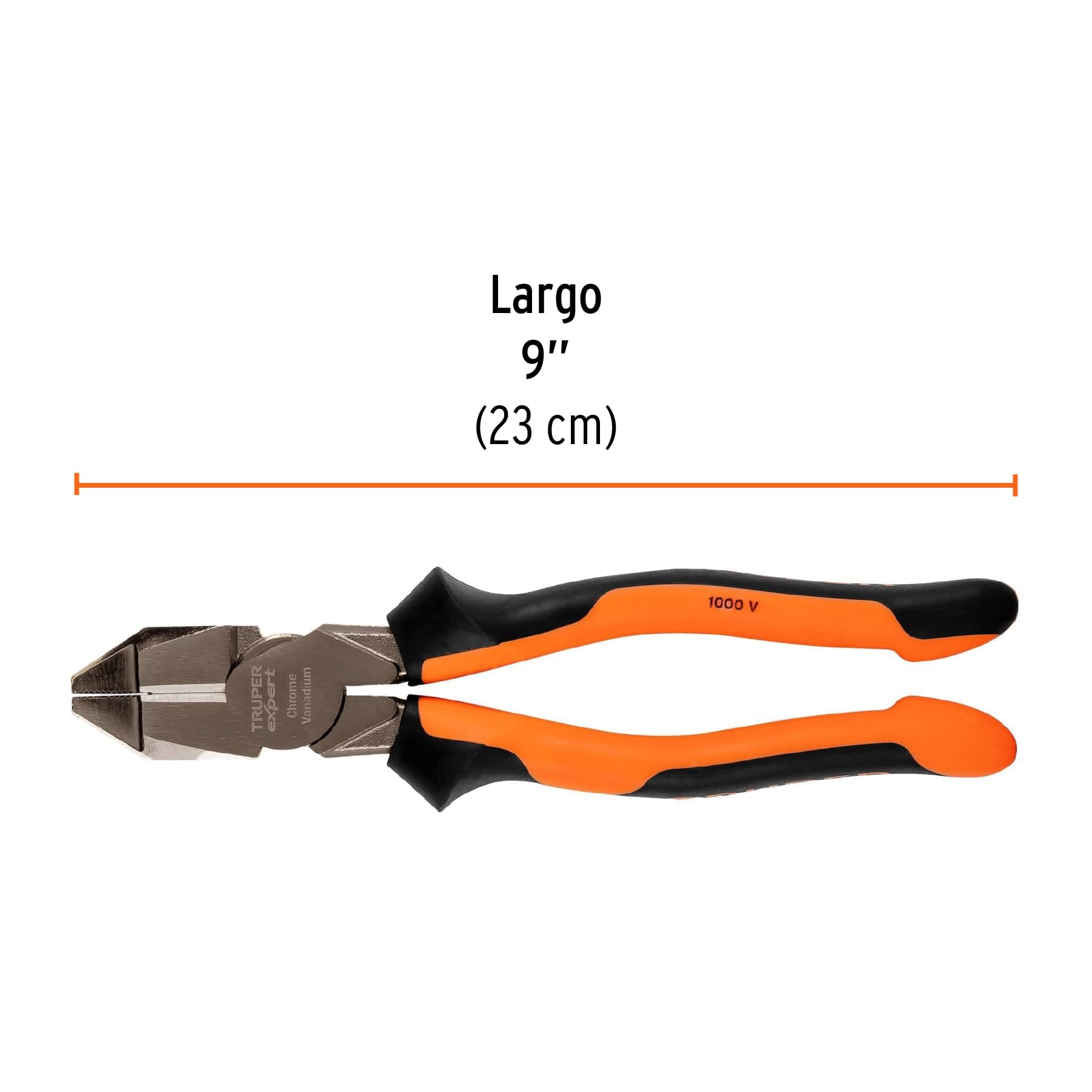 Pinzas De Electricista Truper Expert T200-9X Grip Comfort 9 Pulgadas