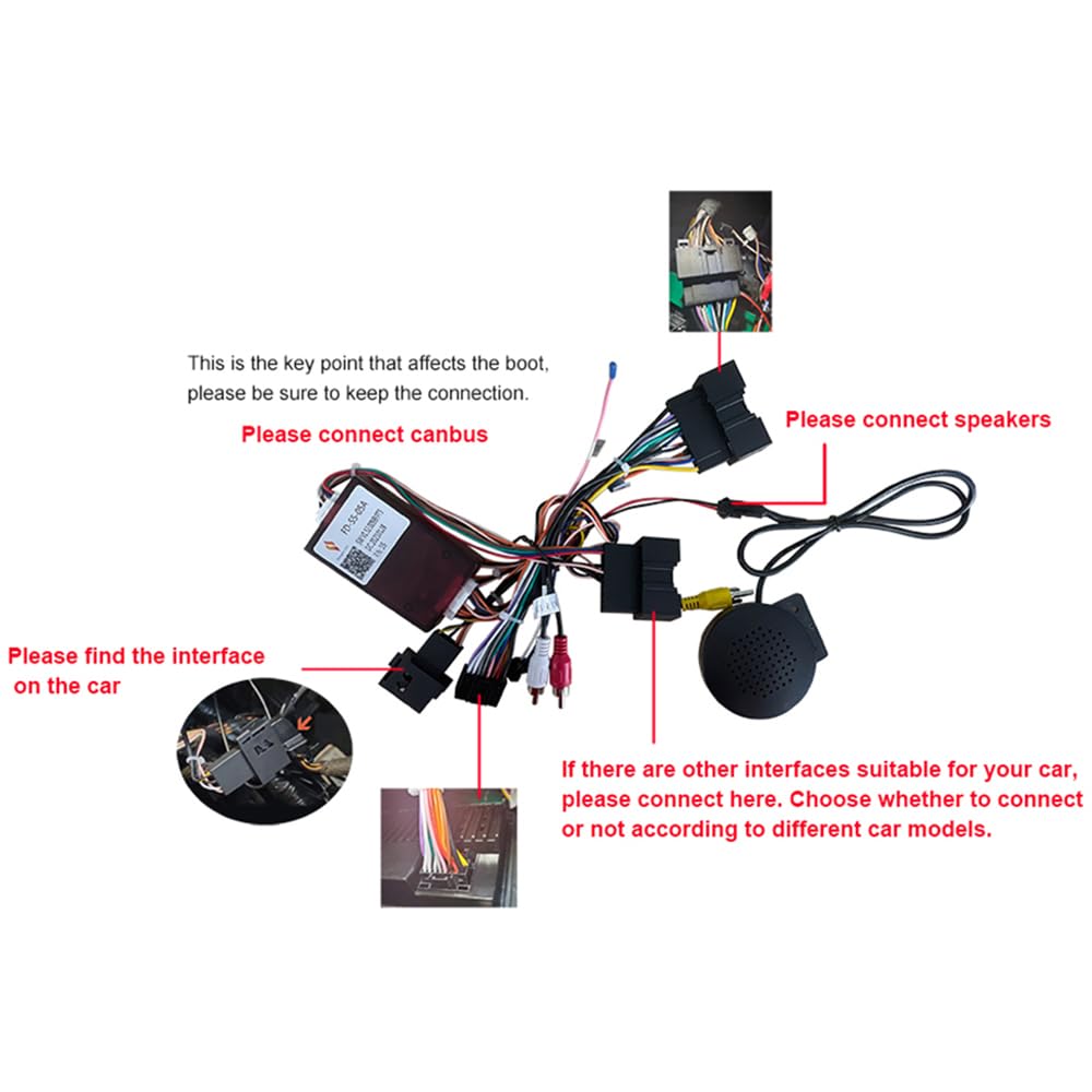 Android 12 [2G+64G] Radio estéreo de coche compatible con Ford Focus 2012-2017, navegación GPS integrada CarPlay Android Auto Bluetooth WiFi SWC Unidad principal auto