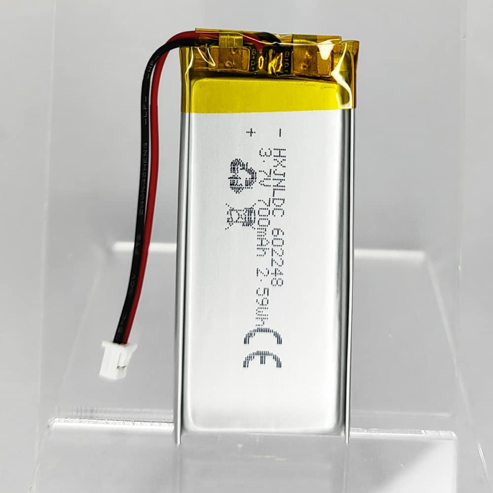 HXJNLDC 602248 - Batería de 3,7 V 700 mAh para Sena SMH10 SMH10R SMH10D SMH10-11 SR10 - Auriculares Bluetooth de repuesto para motocicletas, auriculares Bluetooth intercomunicador integrado