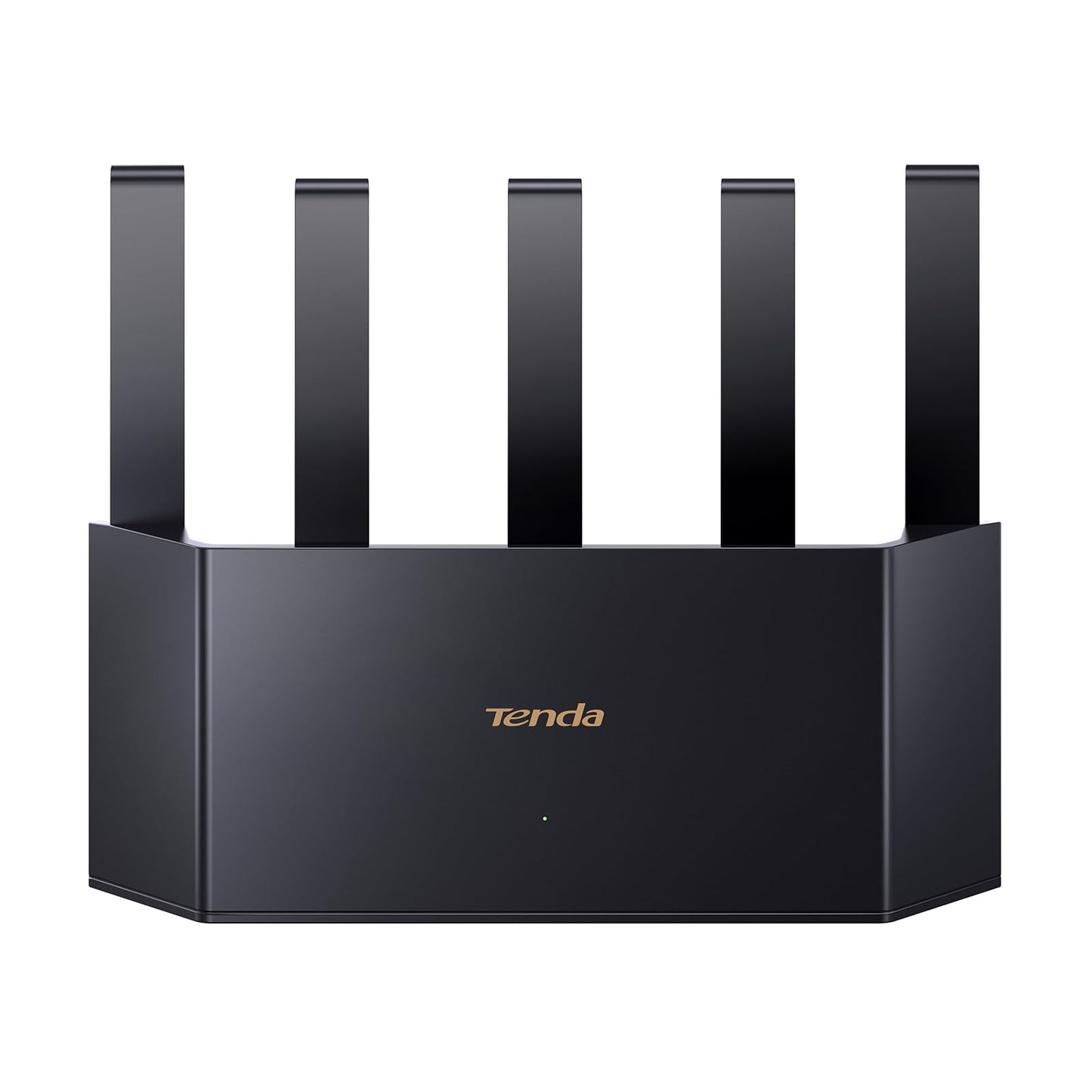 Router WiFi 6 AX3000 Tenda Blanco 5 Antenas 6dBi Doble Banda Vertical 4 Puertos Gigabit Compatible WPA3 y VPN