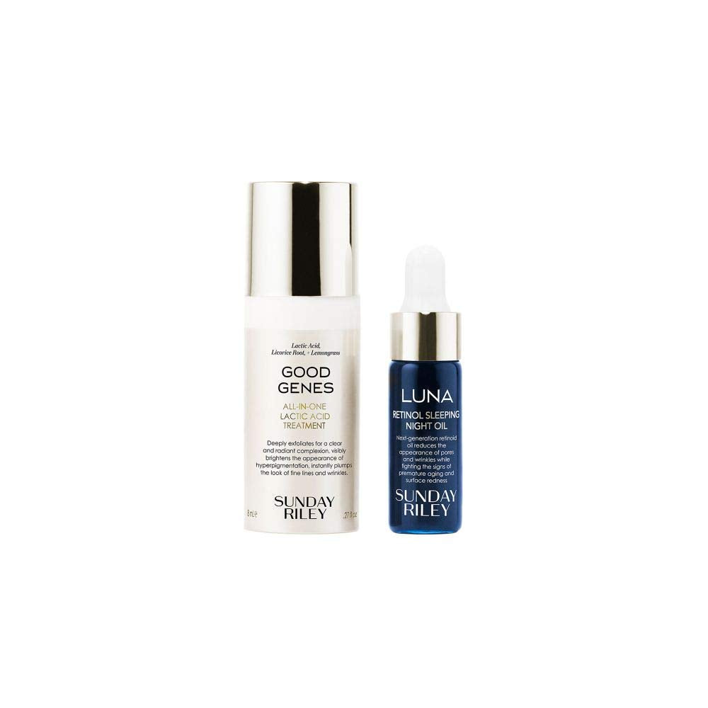 Sunday Riley Mini Power Pareja Kit de viaje, 0.4 fl. Oz