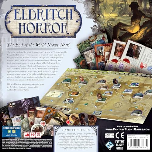Juego de Mesa Fantasy Flight Games Eldritch Horror