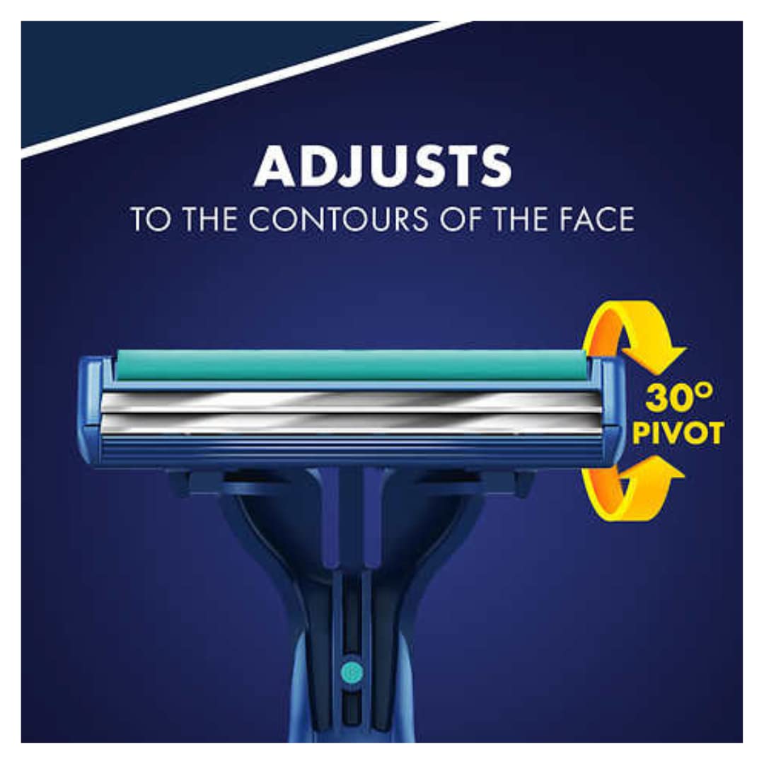 Rastrillos desechables Gillette Sensor2 PLUS con Lubrastrip, 52 navajas de afeitar