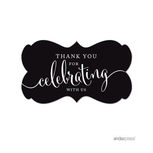 Andaz Press Etiqueta para sobre , Thank You for Celebrating Negro, 1, 36.00