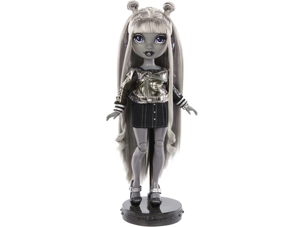 Muñeca de Moda MGA Rainbow High Blanco y Negro Shadow High Series Luna Madison Original