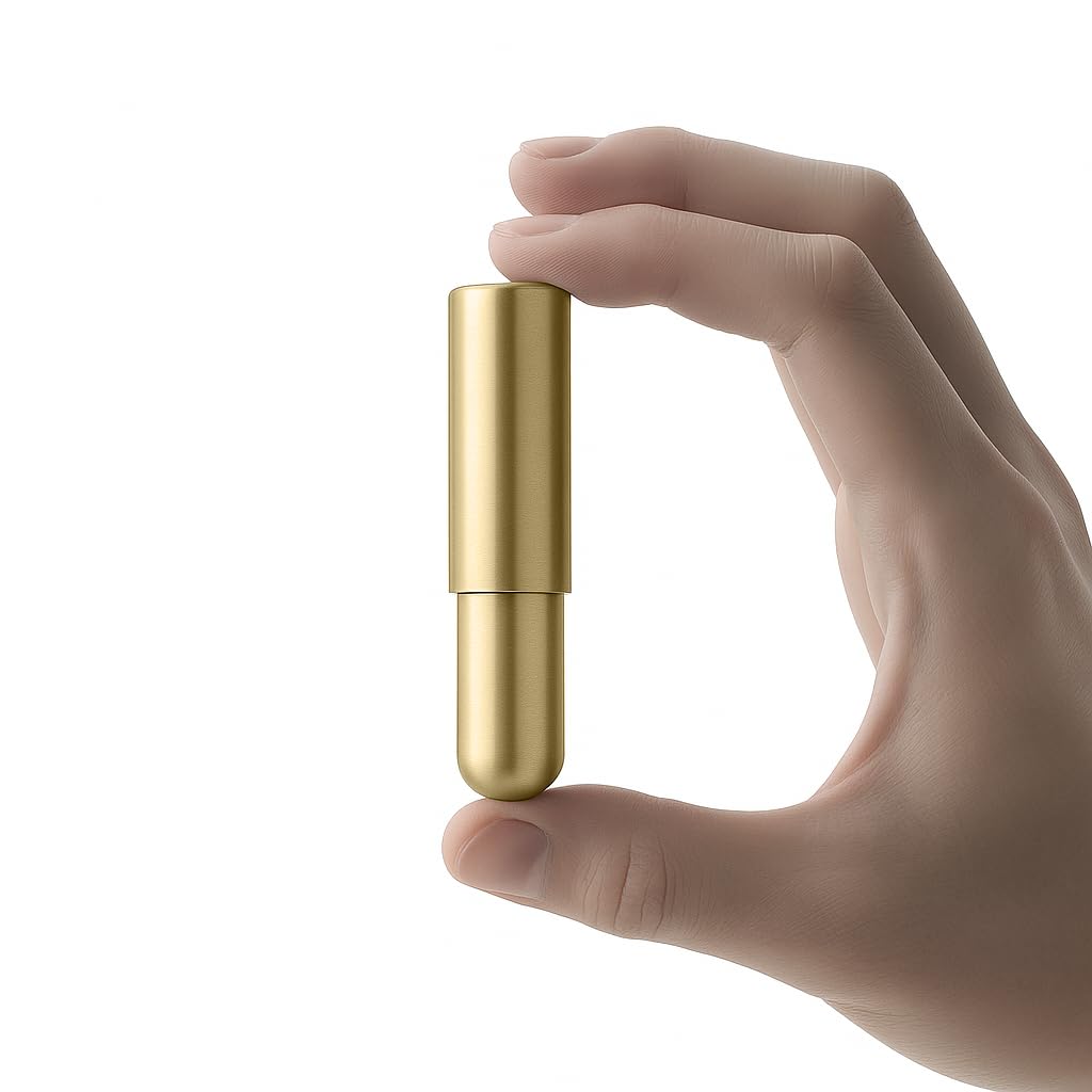 Mordeco nanoSprayer (dorado) - Pulverizador de perfume recargable, botellas de aceite esencial