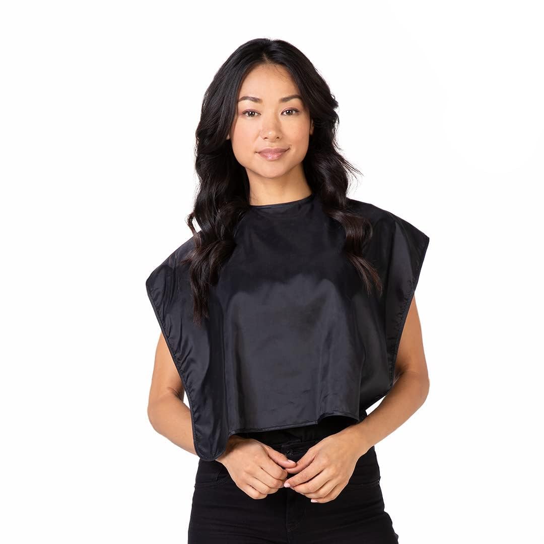 MAKEUP CAPE - BLACK