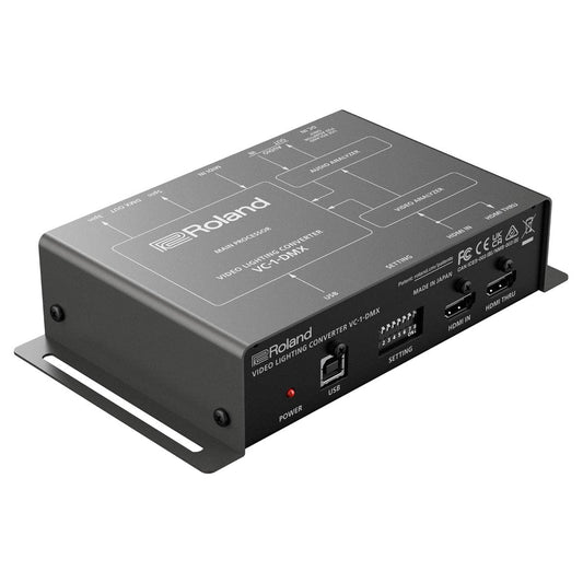 Controlador de Iluminación de Escenario Roland Negro VC-1-DMX